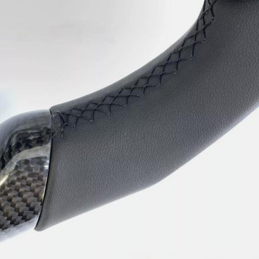 Steering wheel with trim suitable for Toyota for Camry 8th Generation 2018 - 2024 Carbon Fiber