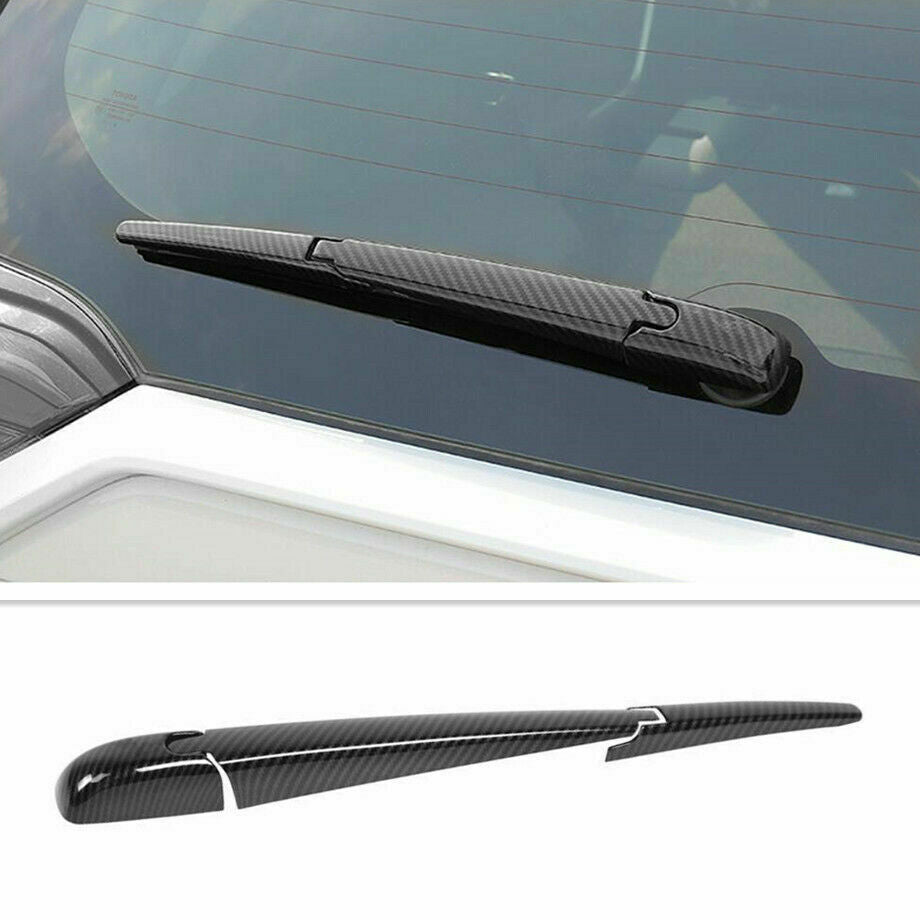 for Jeep Grand Cherokee 2011-2021 ABS Carbon Fiber Rear Window Wiper Cover Trim