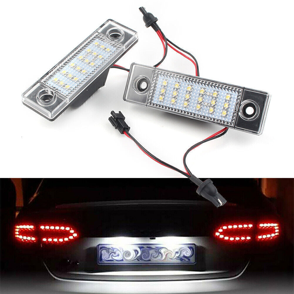 2x White LED Number License Plate Lights Fits for Chevrolet for Cruze 2009-Up 2010 11 12