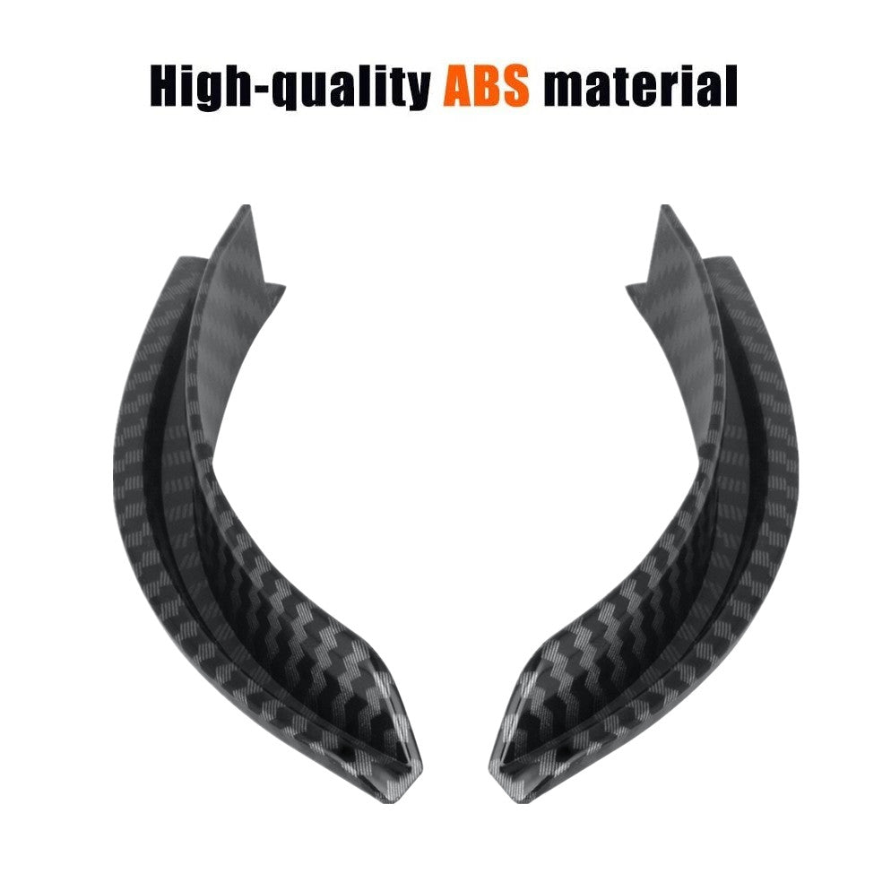 2-Piece for Jeep for Wrangler Gladiator Carbon Fiber Style Drainage Extension Kit n