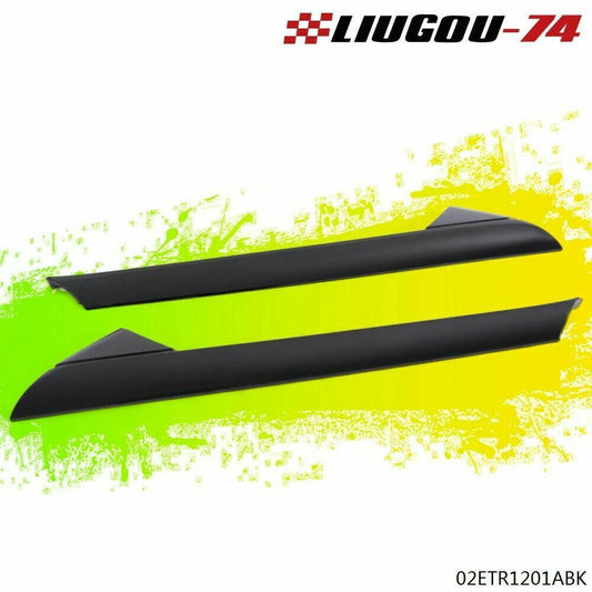 Windshield Exterior Pillar Molding Left + Right Fits 2011 - 2019 for Explorer - v