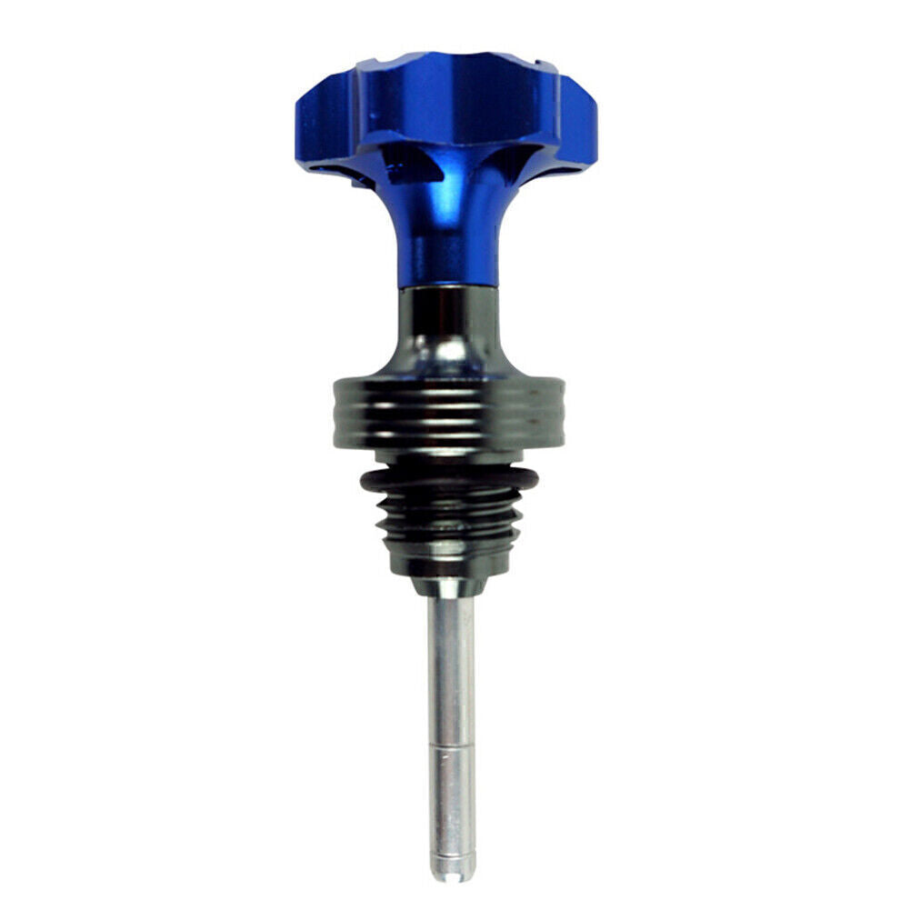 Motorcycle Aluminum Engine Oil Dipstick For 125CC Chinese ATV Pit Dirt Bike Blue Q