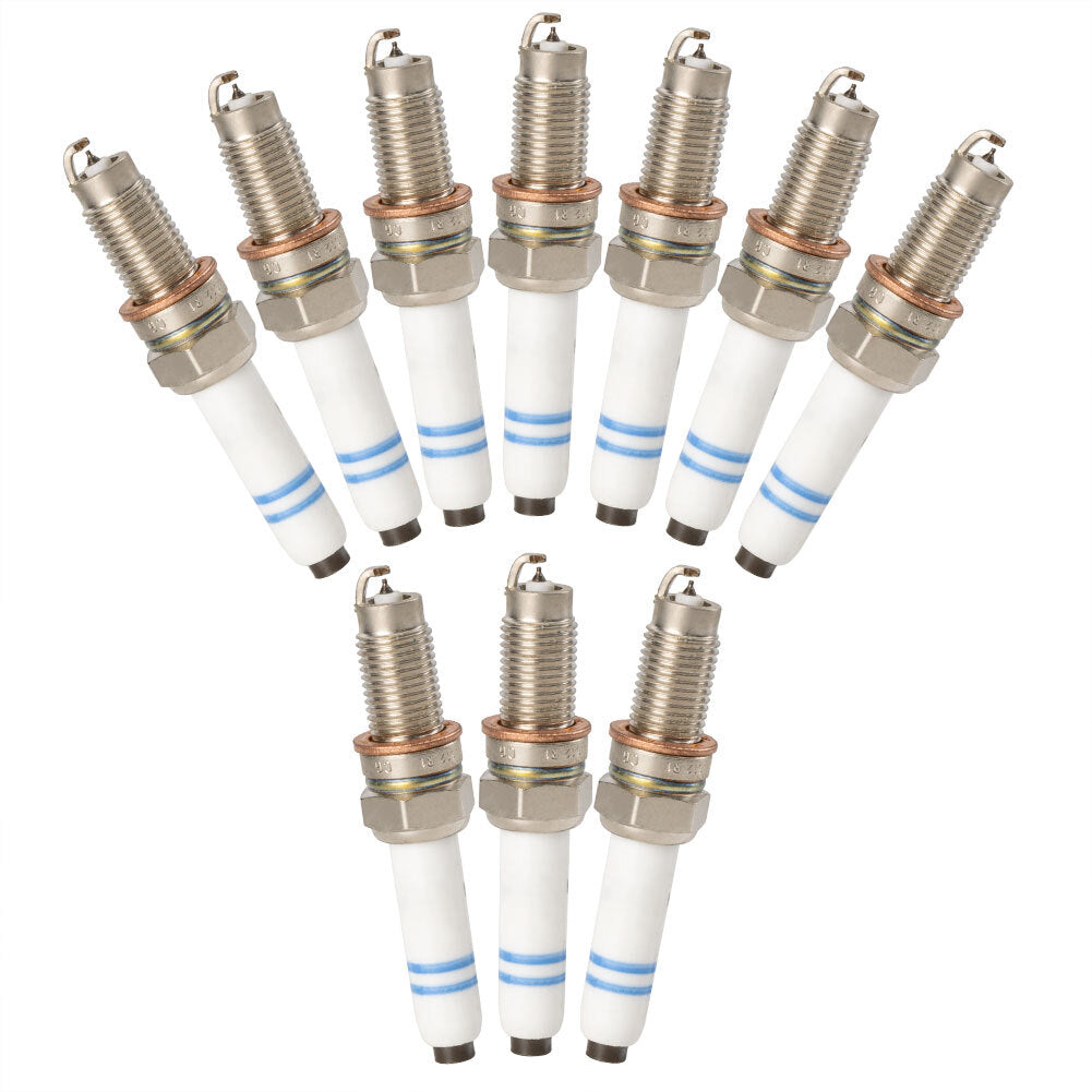 Set of 10 Pcs for New Spark plugs 8180 for AUDI A3 for VW for Jetta 1.4L 04E905612 Q
