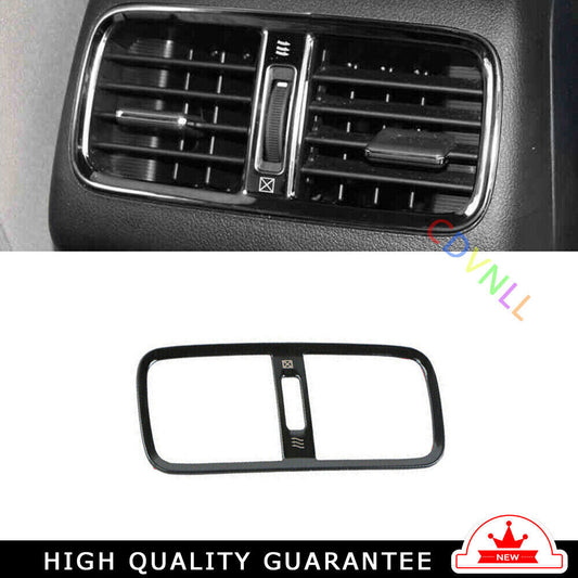Rear Air Outlet Vent Frame Trim 1PCS for Honda CRV CR-V 2012-2016 Black Titanium