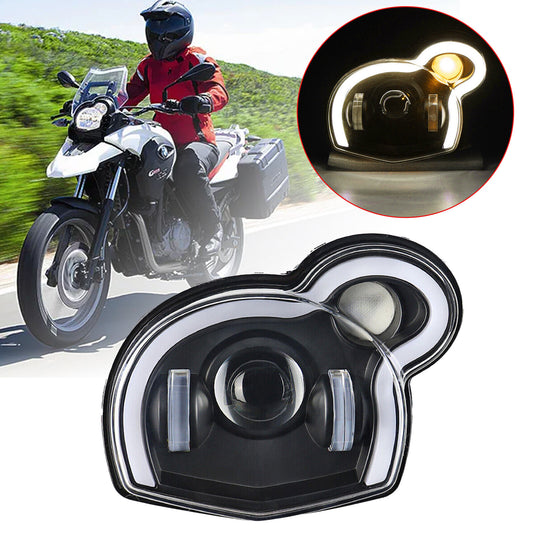 LED DRL High and Low Beam Headlight Assembly for BMW G650GS 2011 - 2017 Q