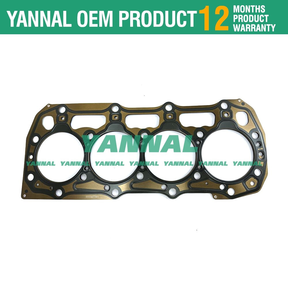 Overhaul kit for Shibaura N844L, N844T, and N844 engines: gaskets, bearings, and rings.