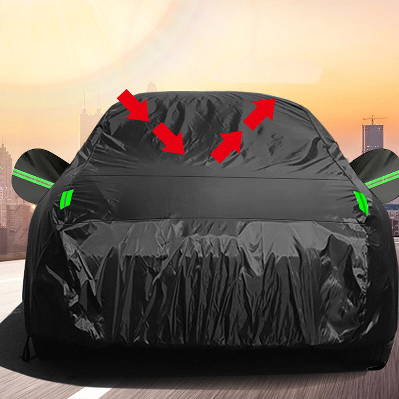 US Stock Car Protective Covers - Waterproof, Rainproof, UV Protective, Dustproof, Sunproof, Reflective n