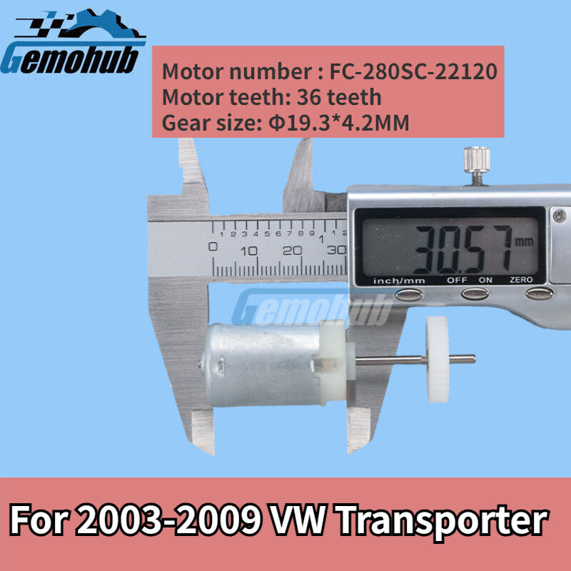 3B2837015AM Central Door Lock Actuator Motor For 2003-2009 for VW Transporter