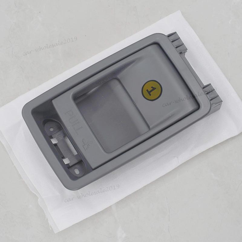 US Applicable to for Toyota for Sienna 2014-2018 Rear Folding for Seat Latch Release Handle Bezel Gray Q