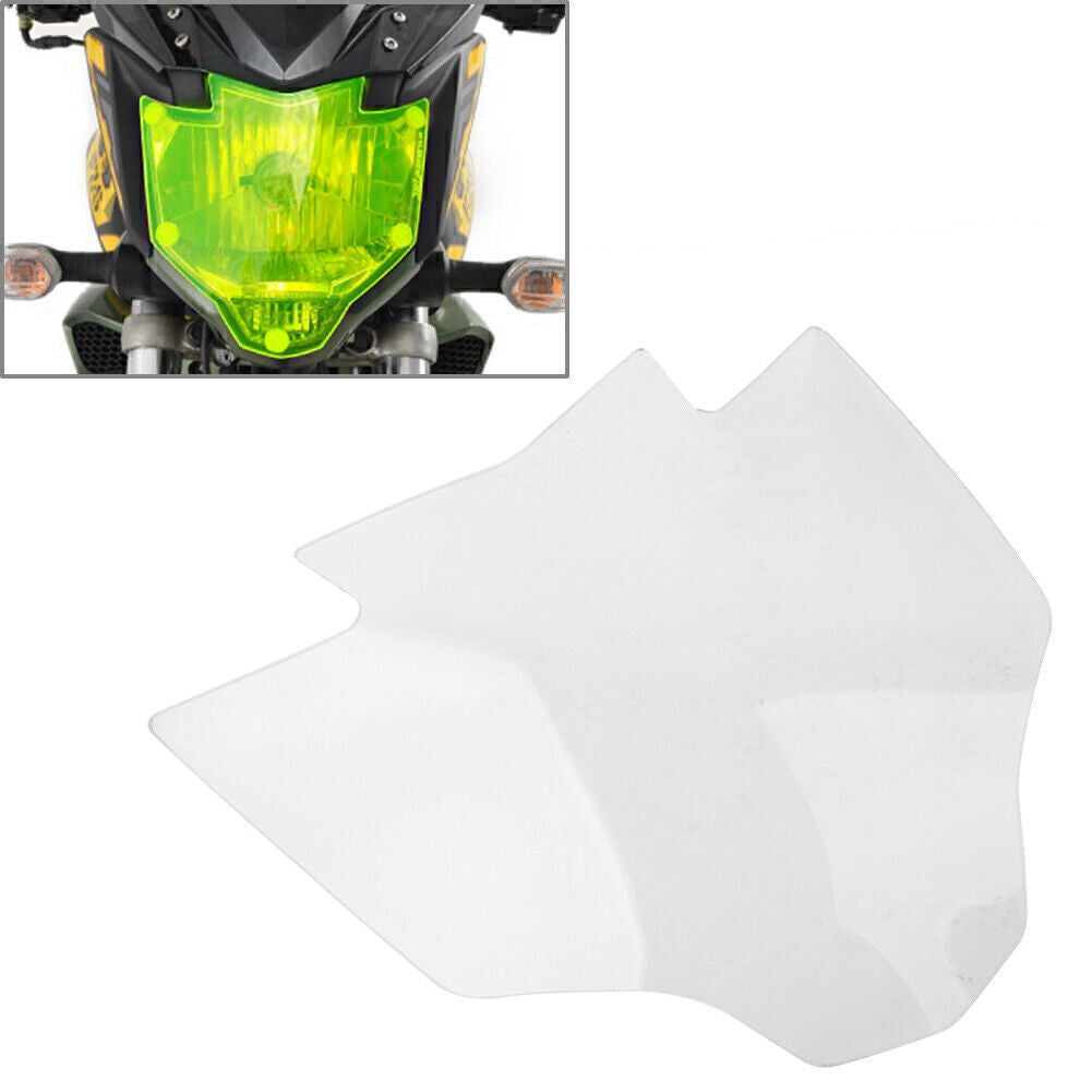 for Yamaha FZ-S 150 2017-19 Transparent Headlight Guard Shield Screen Lens Cover