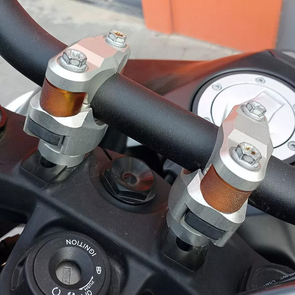 For 690 Duke 790 ADV 1290 Super ADV Handlebar Riser 28MM Clamp Extend Adapter