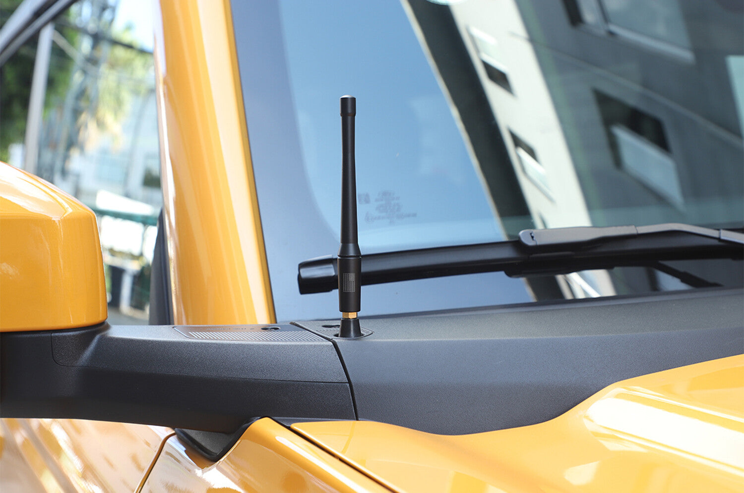 5.9 inch Antenna  for ford  Bronco 2021 2022 2023 AM/FM Black Aluminum Copper 1pcs