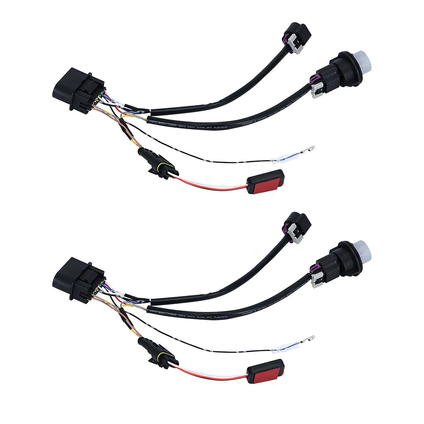 2 Headlight Conversion Wiring Harness Part for Dodge for Ram 1500 2500 3500 2013-18