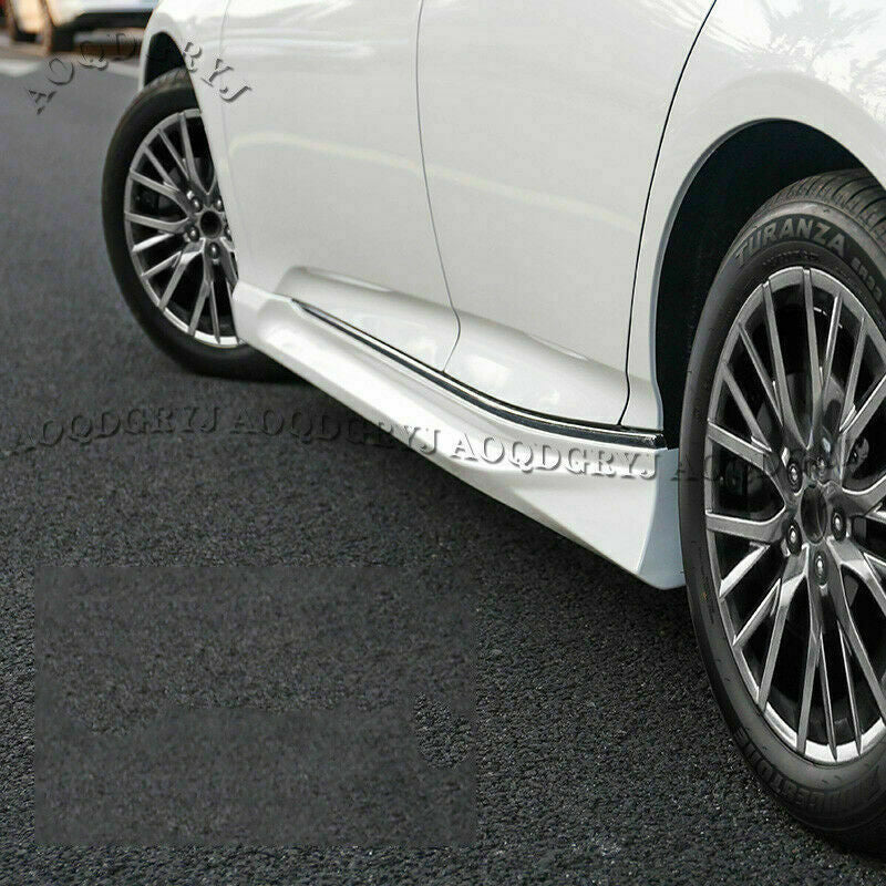 2p for Honda Accord 10th 2018-2021 Unpainted Side Skirts Extensions Body Kit ABS