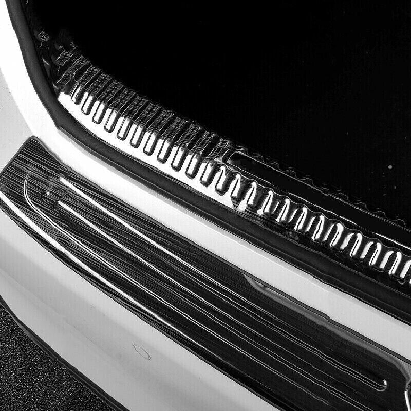 for Lexus ES350/300h 19-22 Black Rear Trunk Door Sill Scuff Plate Guard Cover 2x