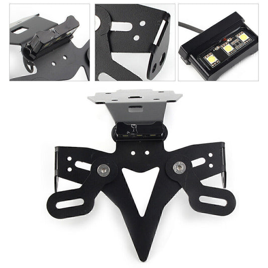 1000 LED Light License Number Plate Holder Bracket Fit for Suzuki GSX-S 750 GSX-S