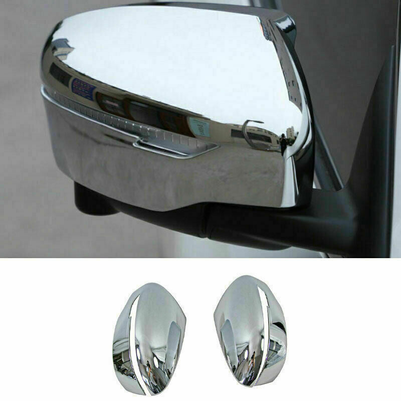 Chrome ABS RearView Side Door Mirror Cover Trims New for Nissan Rogue 2014-2020