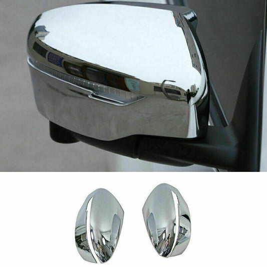Chrome ABS RearView Side Door Mirror Cover Trims New for Nissan Rogue 2014-2020