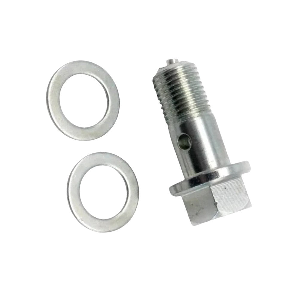 Fits For C-Class W204 C200 C250 Turbocharger Hollow Screw+Seal Gasket Set