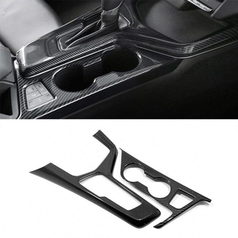 ABS Carbon Central Console Gear Shift Panel Cover 2022-2023 for Cadillac CT4 B n
