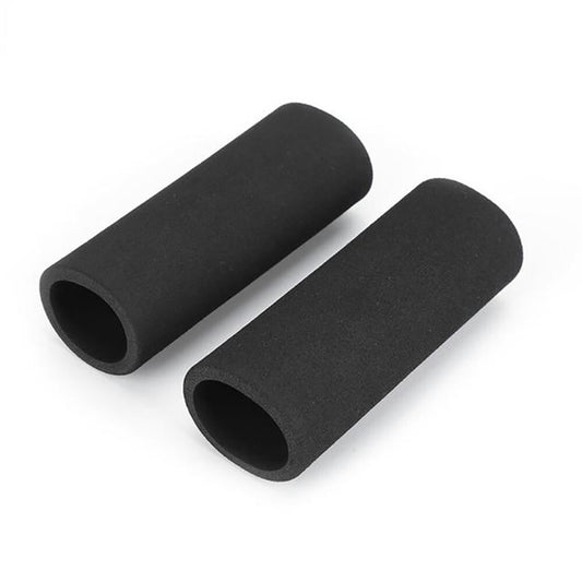 2Pcs Motorcycle Handlebar Grip Covers Anti Vibration Anti-slip Foam Protector Q