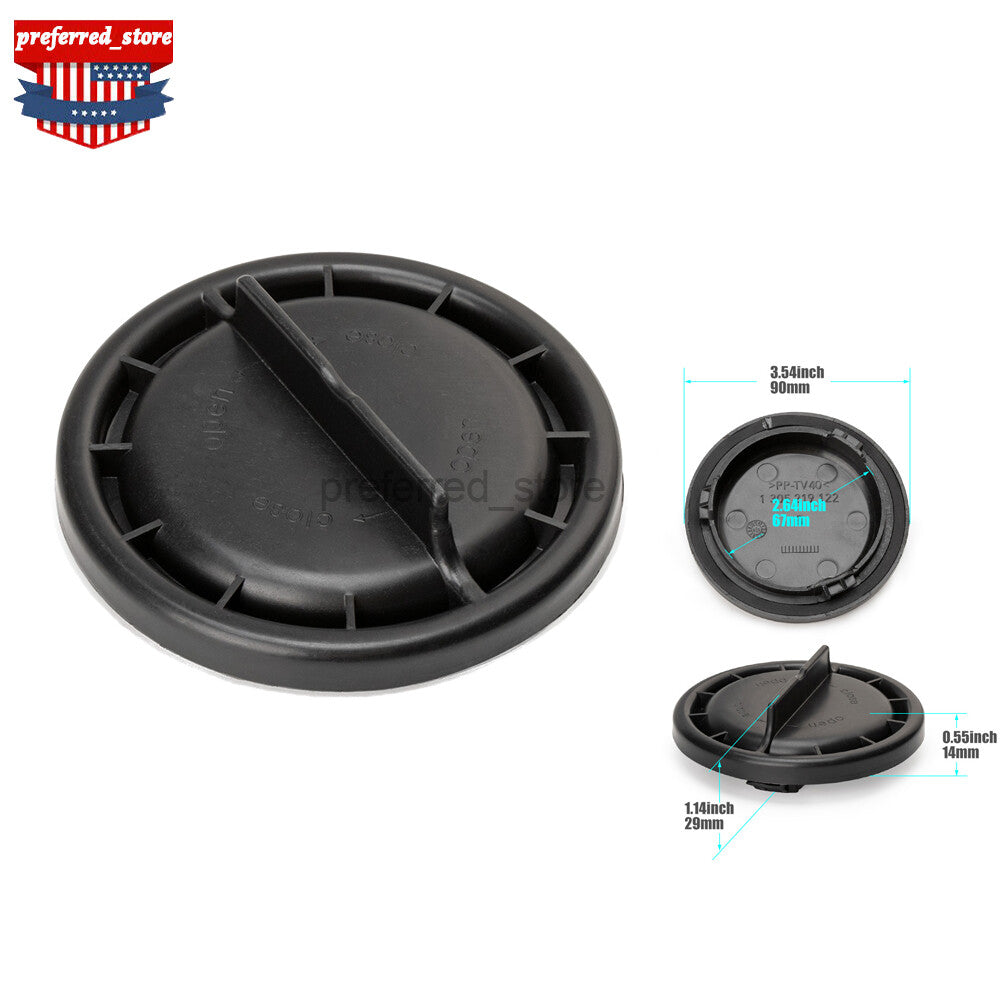 Lightweight rear cover cap for dust protection suitable for W204, W171, W212, W22- v