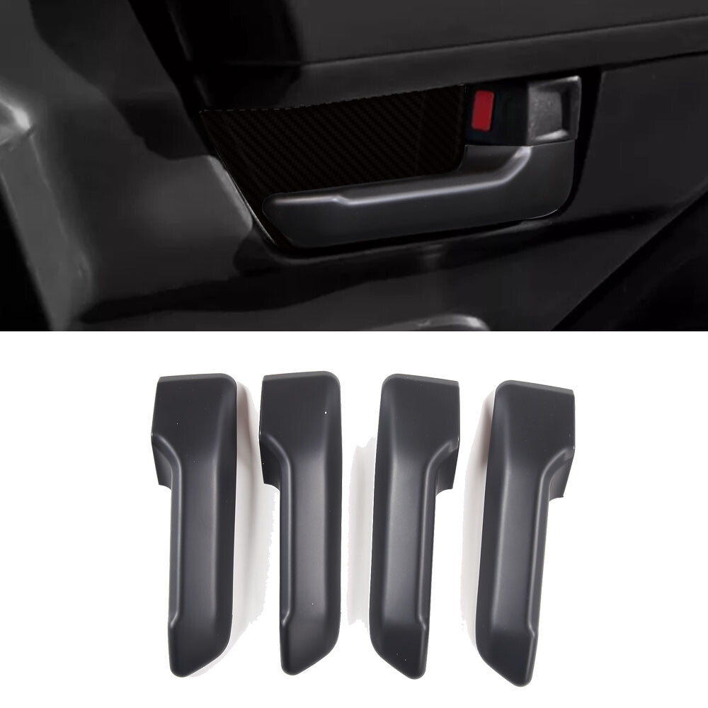 ABS carbon fiber armrest box side panel decorative cover suitable for Tandra 2022-2023- v