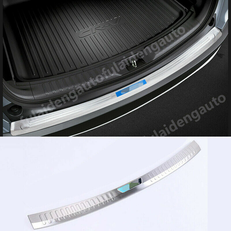 for Honda CRV CR-V 2017-2022 Silver Rear Bumper Trunk Door Sill Scuff Guard Trim