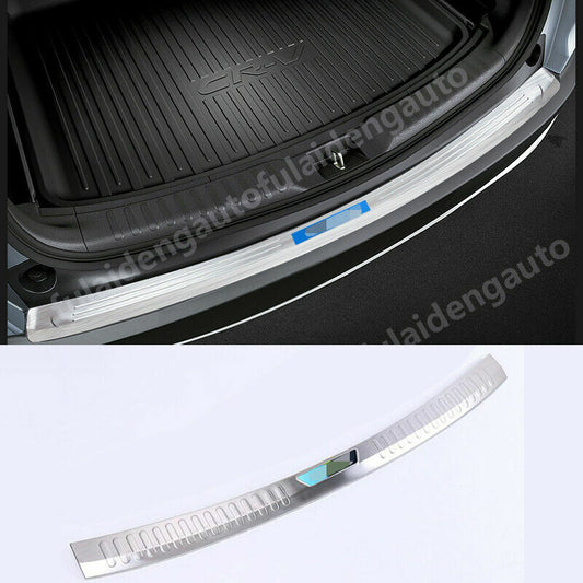 for Honda CRV CR-V 2017-2022 Silver Rear Bumper Trunk Door Sill Scuff Guard Trim