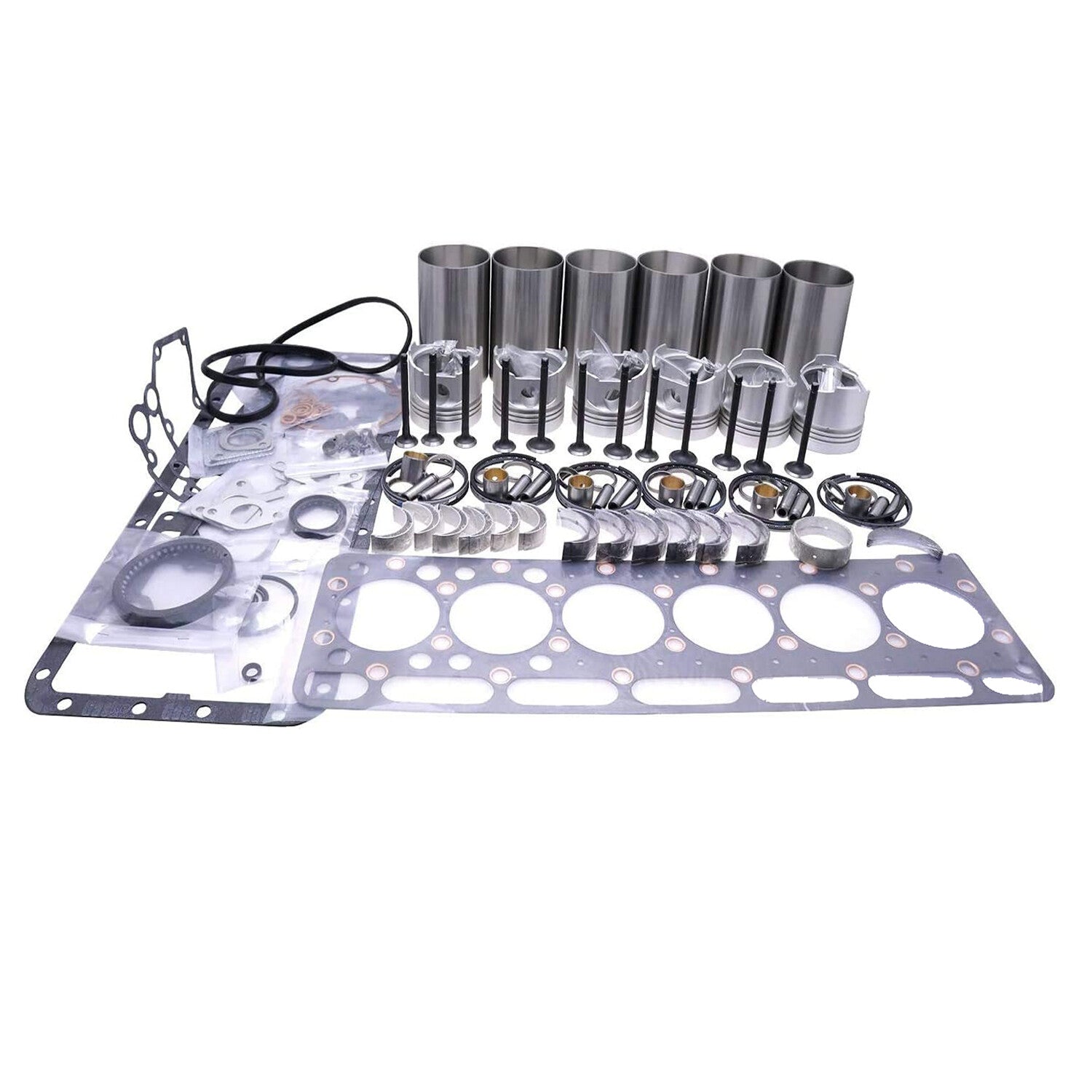 Overhaul Rebuild Kit for Mitsubishi S6S Engine TCM Komatsu Caterpillar Forklift