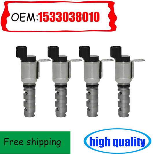 4-piece variable valve timing solenoid valve (VVT) suitable for Lexus , Tundra, and Sequoia 1533038010- n