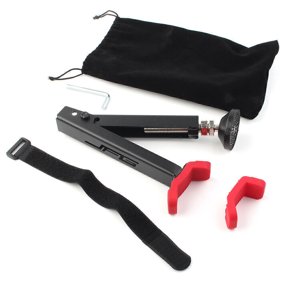 For Foldable Tire Re2xing Tool Red Motorcycle Side Rear Wheel Stand Support Q