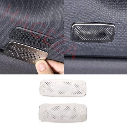 Steel Silver Front Roof Speaker Net Cover For Toyot@ for Land Cruiser LC250 2024-25