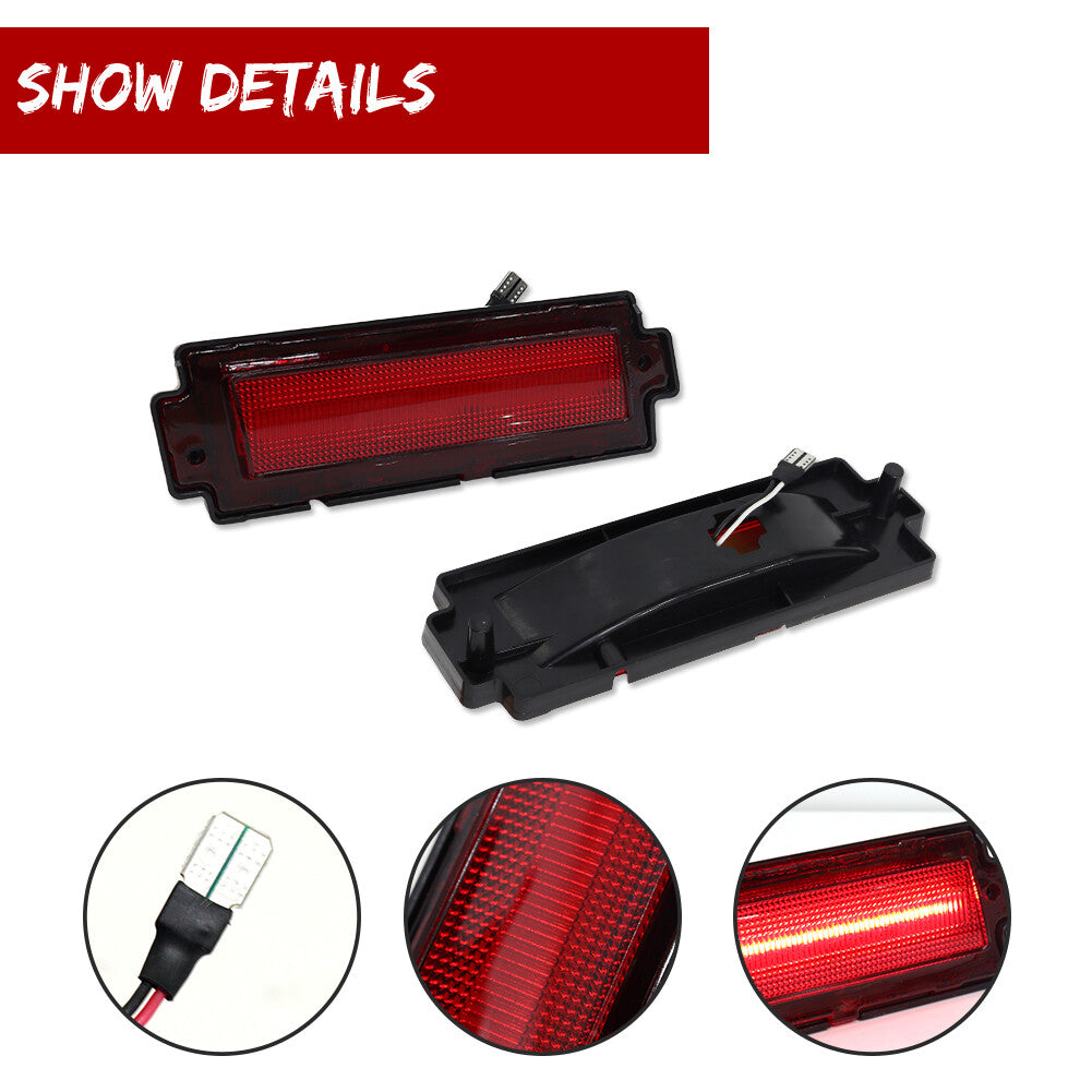Red LED rear marker signal light suitable for 1981-1988 Monte Carlo SS- v