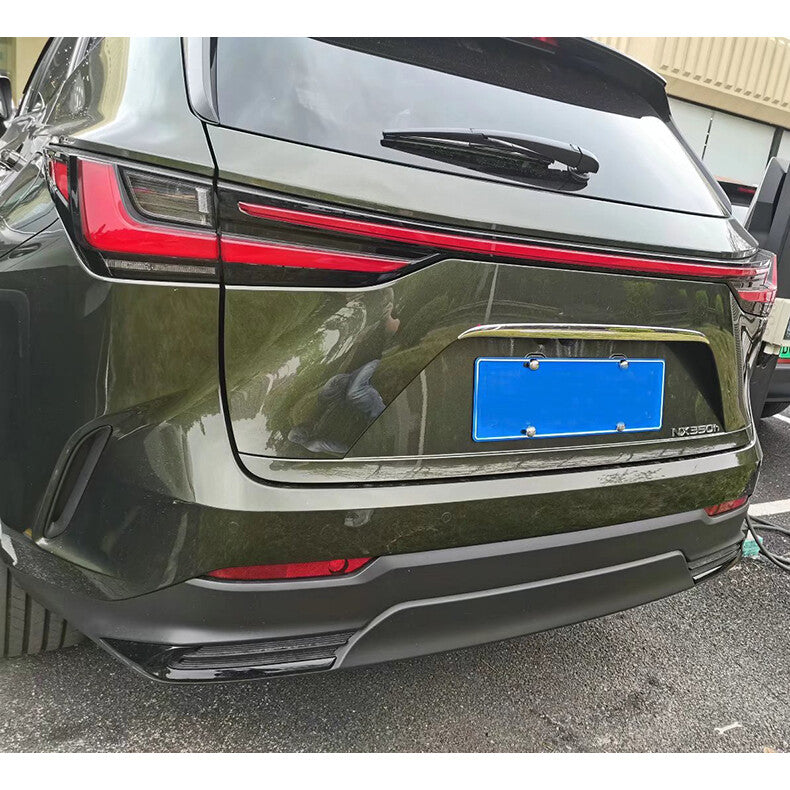 for Hyundai Kona 2018-2023 Chrome Rear Trunk Side Pillar Panel Spoiler Trims 4X v