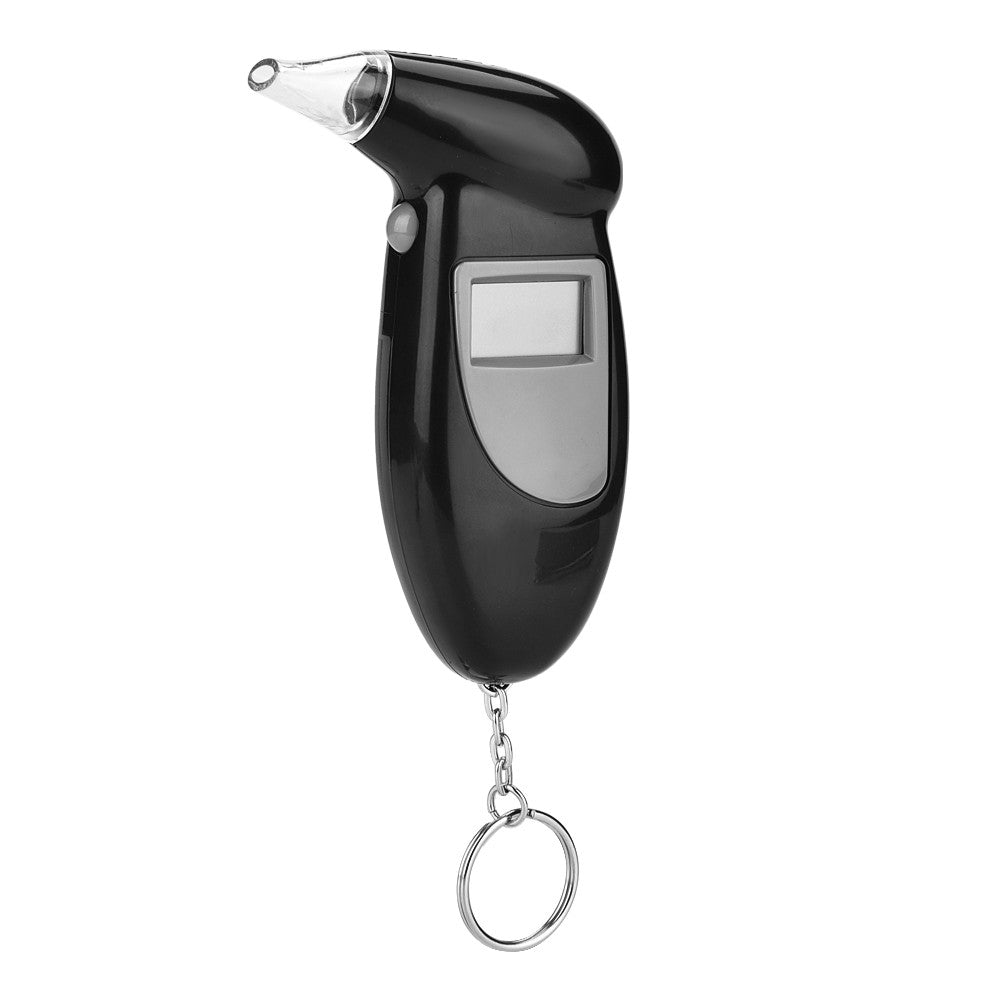 Alcohol Analyzer LCD Screen Professional Alcohol Breath Tester Analyzer Lie Q