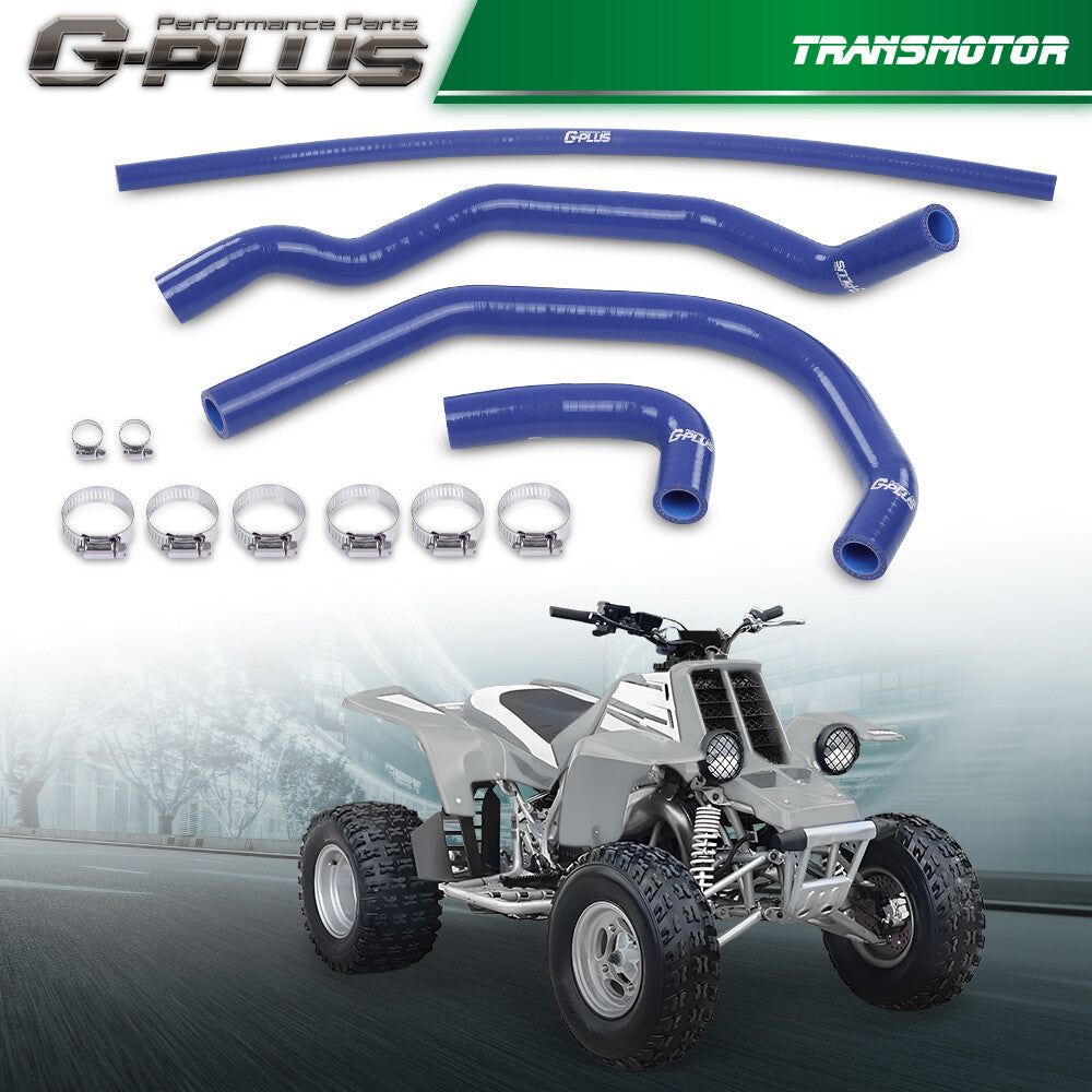 Blue upgraded silicone radiator hose kit for 1987-2006 for Yamaha YFZ350 Banshee Q