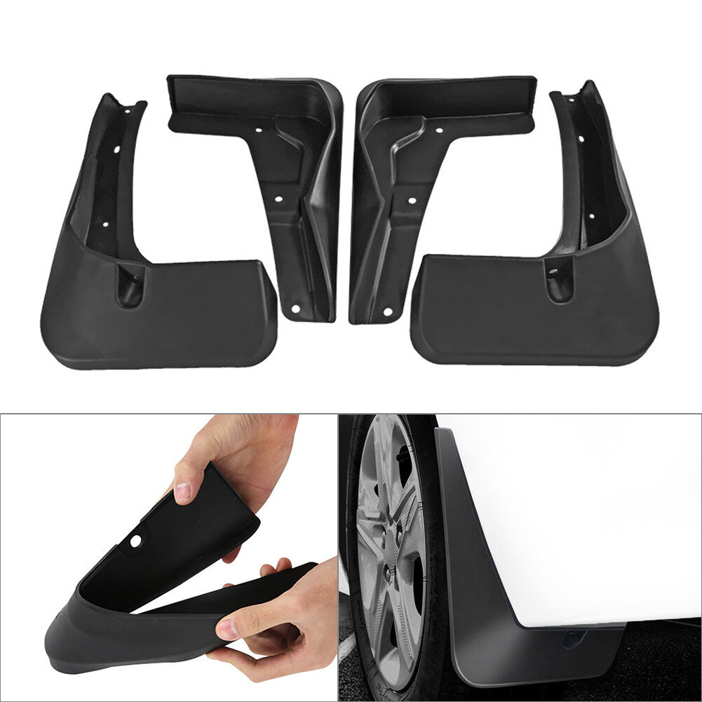4x Car Front & Rear Splash Guards Mud Flaps Mudguard Fit for Toyota RAV4 2016-2018 Q