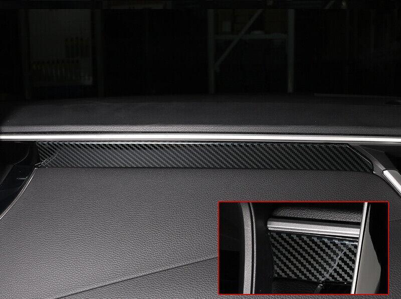 for Toyota for Corolla 2020-2023 Steel Carbon Fiber Center Console Dash Strip Trim