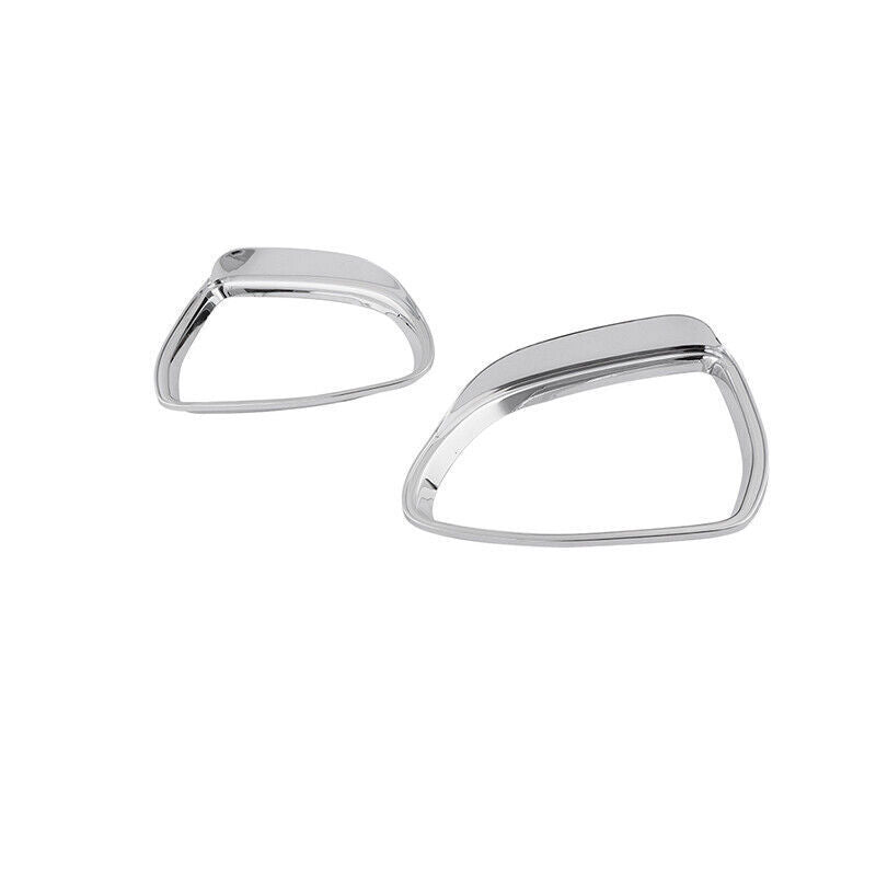 Fit for BMW X3 G01 2018-2021 ABS Chrome Rear View Mirror Sun Rain Guard Trim 2P