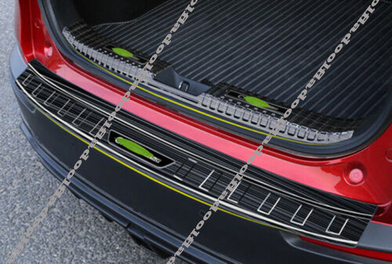 for Mazda CX-30 2020-2022 Black titanium Rear Bumper Sill Plate Protector Cover