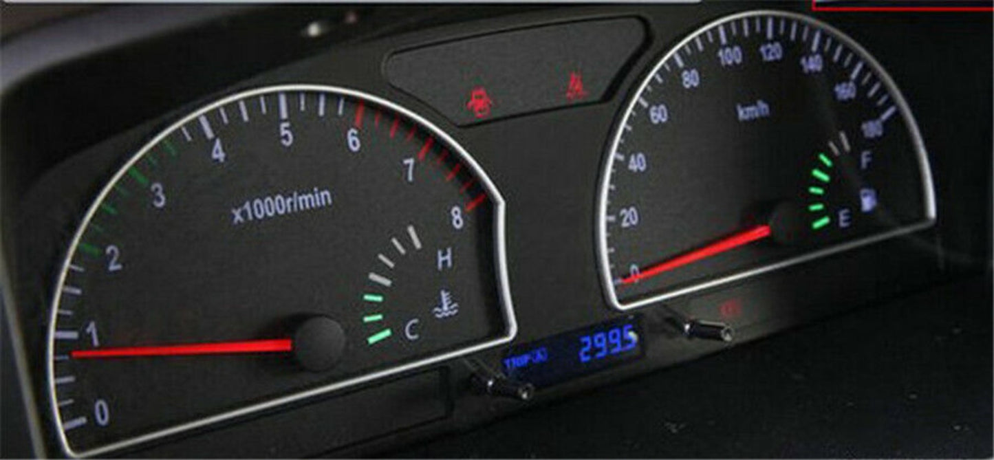 5x 49mm Length Speedometer Gauge Cluster Needle Pointers Car Interior Parts New n
