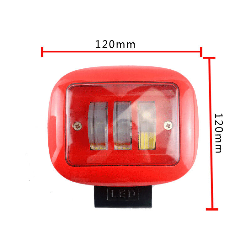 2pcs 30W LED Car Plaza Work Lights 6000K Truck Ocean Spotlights for Wrangler - n
