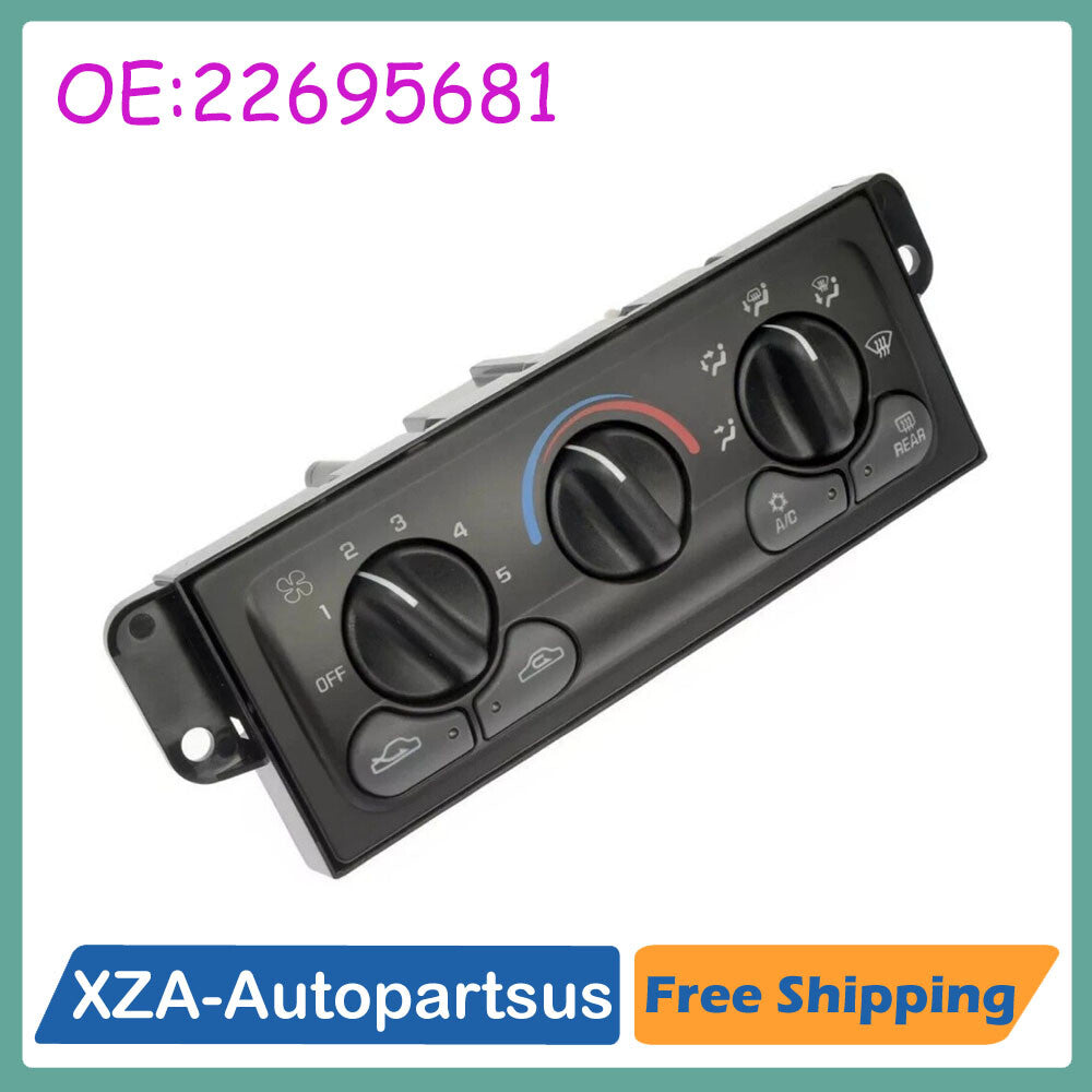A/C Climate Control Module Panel 22601654 599-213 22695681 for Chevrolet Malibu Q