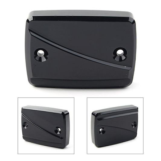 Brake Fluid Reservoir Cover Fit for Kawasaki Vulcan VN1600 Mean Streak 04-08 Black Q