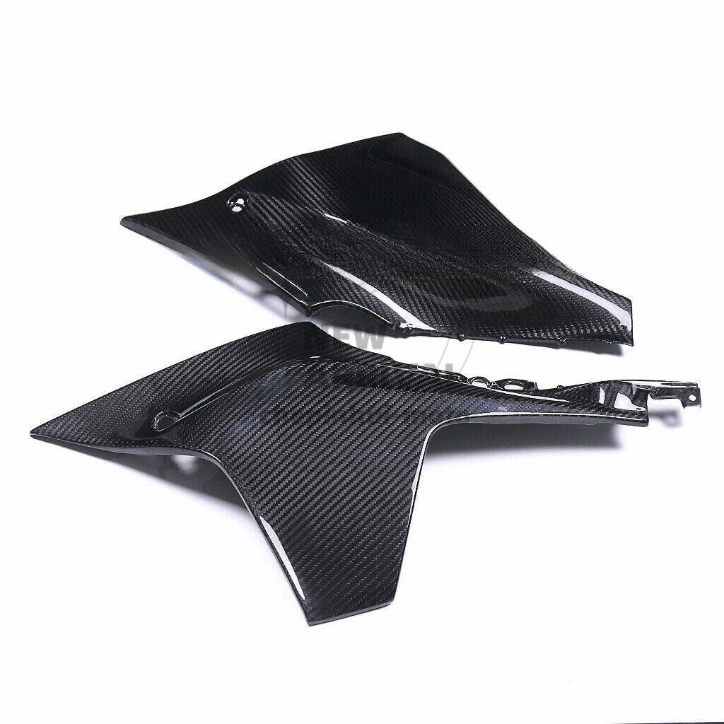 for Yamaha R1 / R1M 2020-2024 Carbon Fiber Upper Front Tank Side Panels Covers