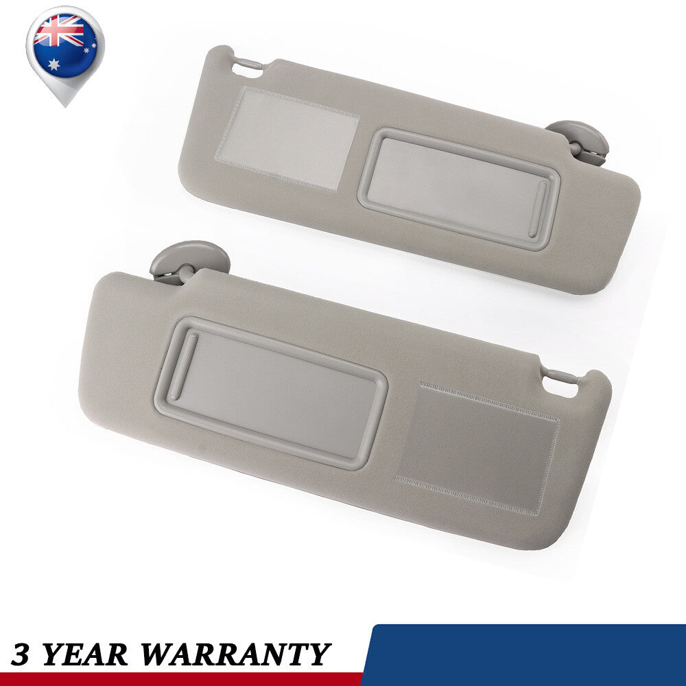 2x Left+Right Side Grey Sun Visor 74320-35C10-B0 for Toyota FJ20 02-10 4.0L NEW