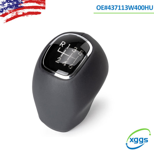Brand new 437113W400HU, compatible with 2012-15 for Kia Rio 5, leather shift lever, 6-speed. Q