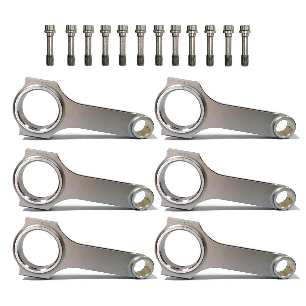 HIMYCAR CONNECTING RODS Forged 4340 H-BEAM Fits Supra 2JZ 2JZ- 2JZ-GTE- n