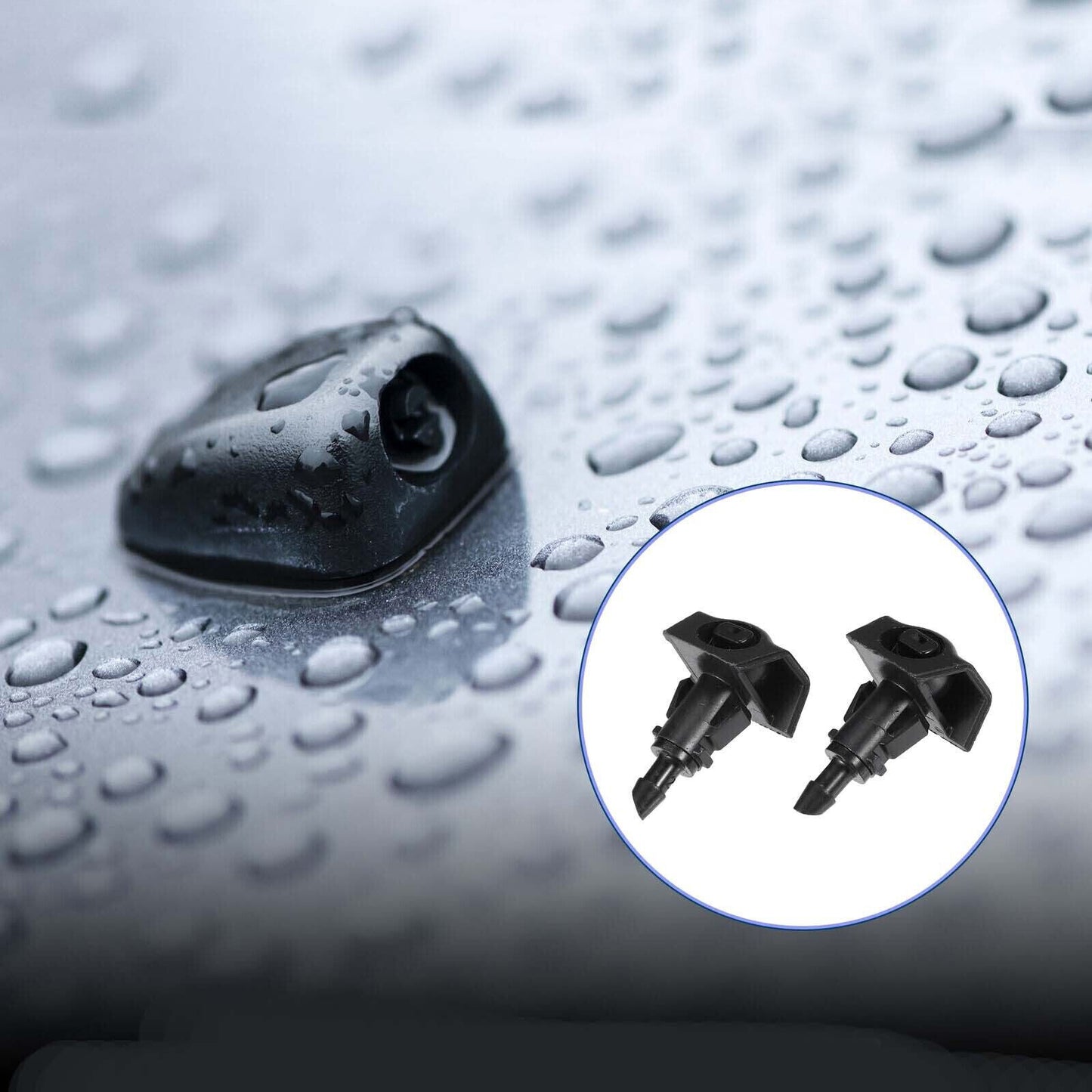 2PCS 28931ZW80A for Nissan Versa 1.6 L 1.8L 2009-12 Windshield Washer Nozzles US